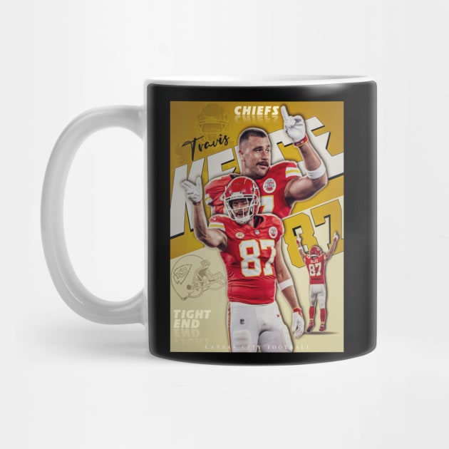 Travis Kelce 87 by NFLapparel